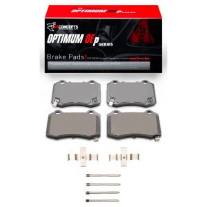 Hyundai Genesis Coupe Brake Pads - Rear - R1 Concepts - Optimum OE - `10-`16